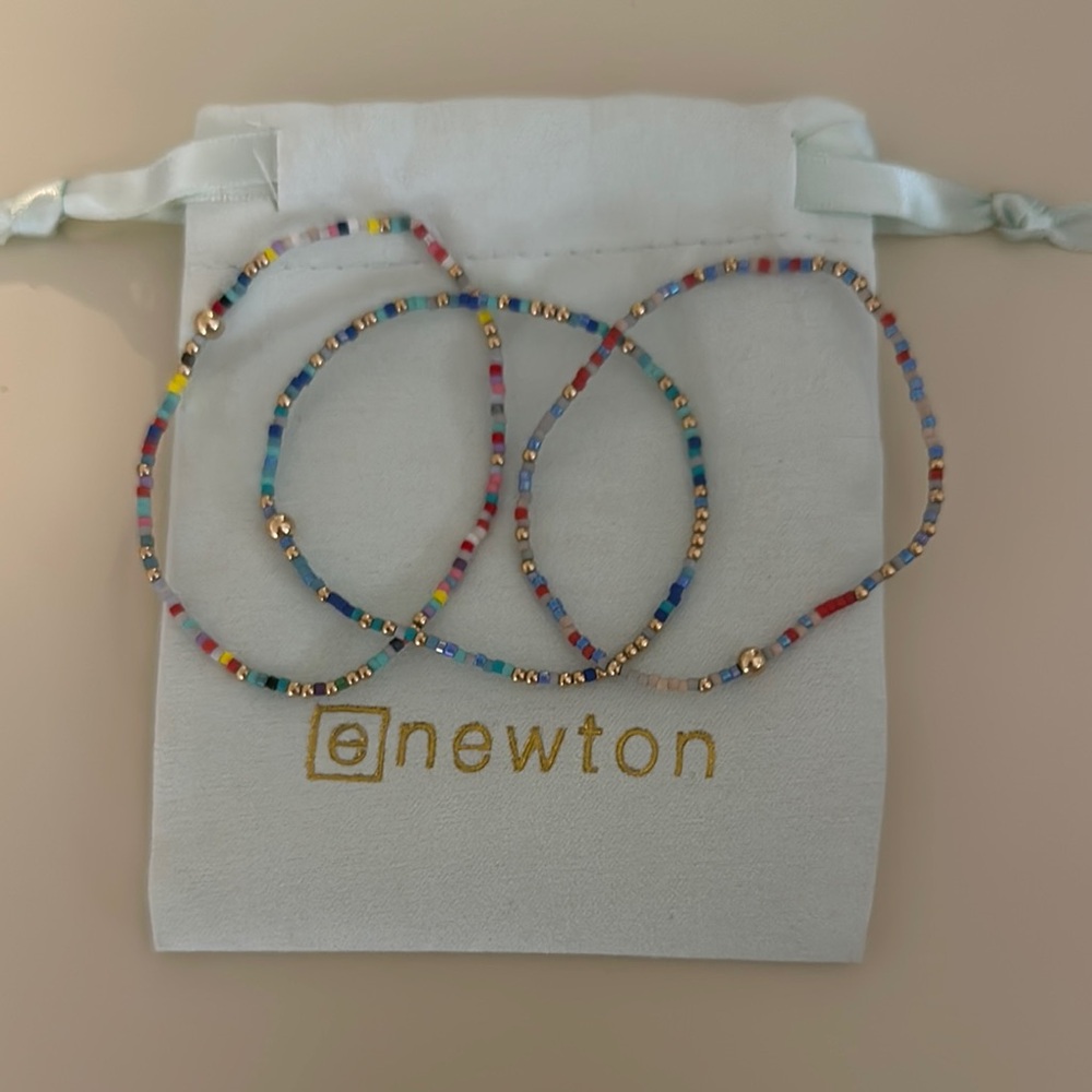 Enewton Multicolor Beaded Bracelets